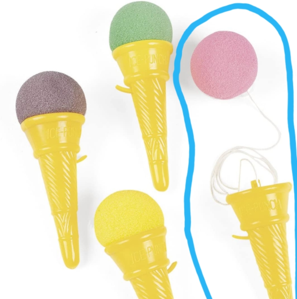 Ice cream launcher